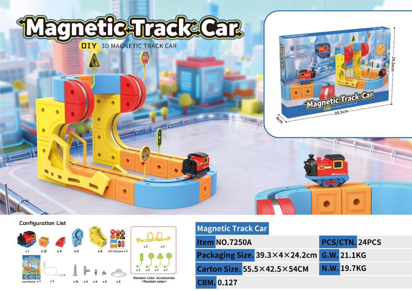 Sora Magnetic Track Car 3D™